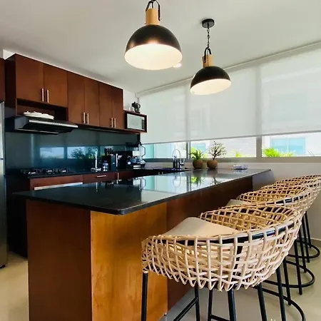 Apartamento Lujo Frente Al Mar Morros Cartagena